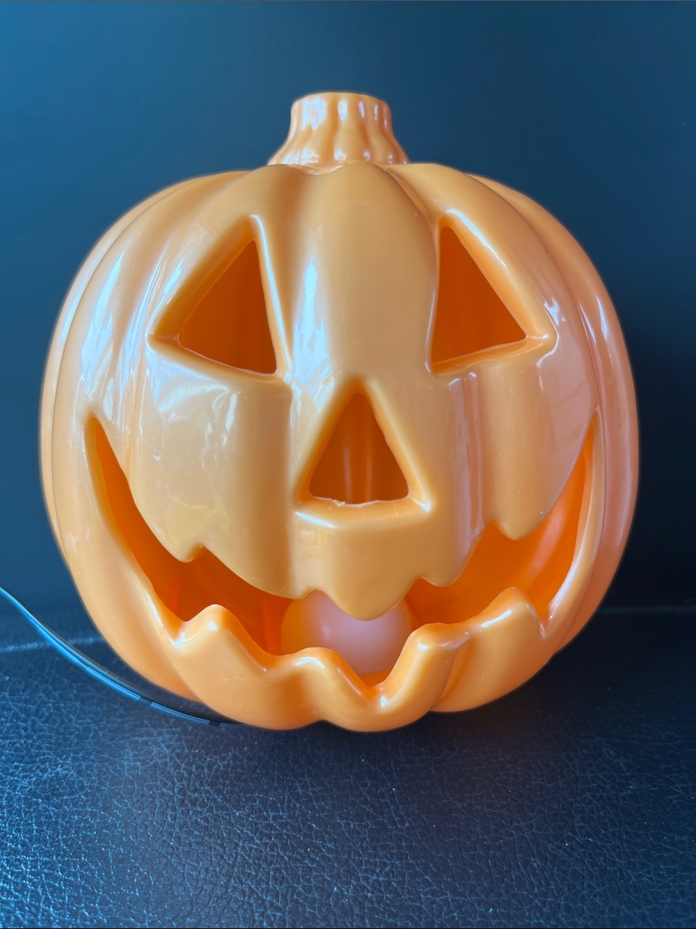 Jack-o'-Lantern Pumpkin Light - Orange